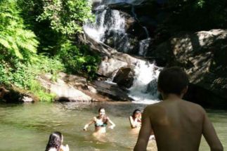 Charco del Paraíso en la Garganta de Nogaleas