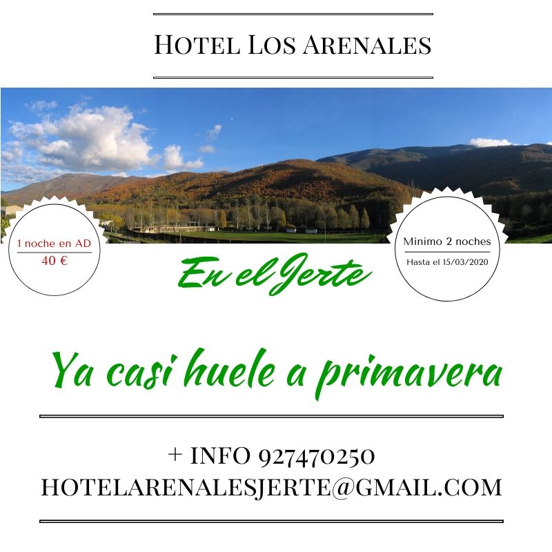 Oferta  Inicio Primavera Hotel Los Arenales