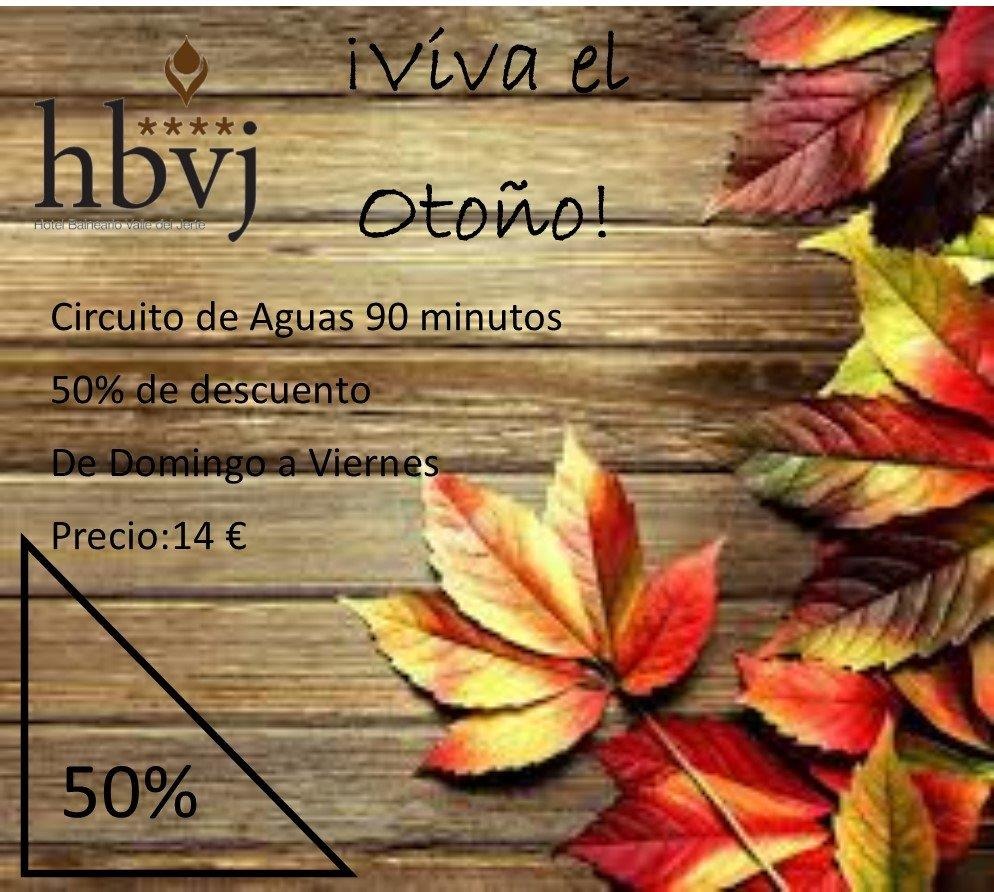 Balneario Valle del Jerte. Oferta Otoño 2020
