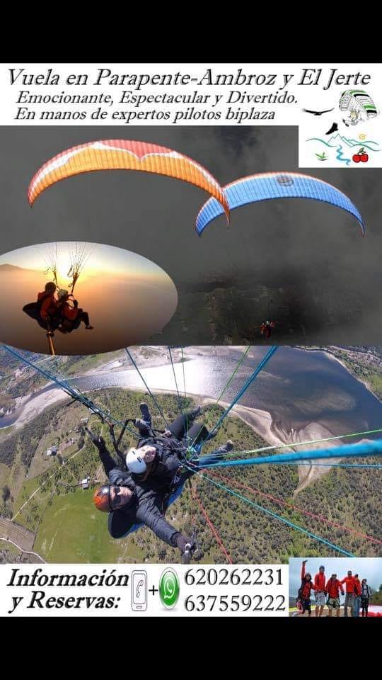 Parapente en el Valle del Jerte