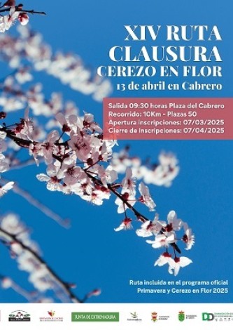 Ruta Senderista del Cerezo en Flor. Clausura