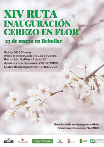 Ruta Senderista del Cerezo en Flor. Inauguración